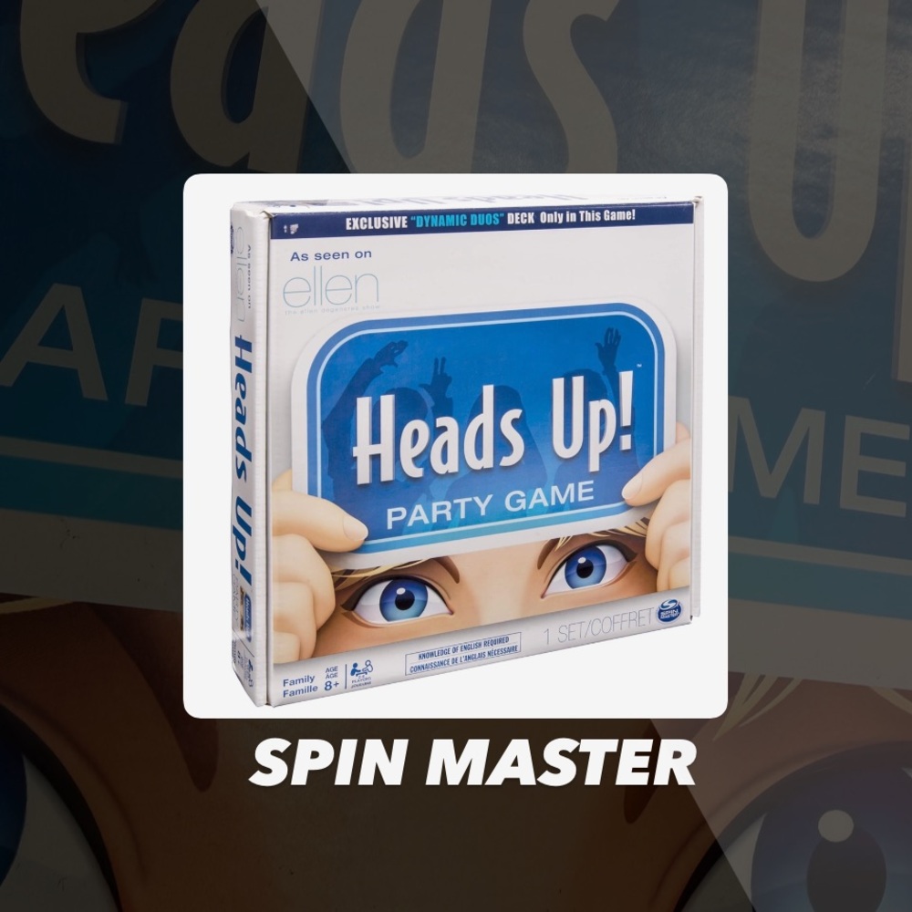 EUC Spin Master Games Head’s Up Party Game